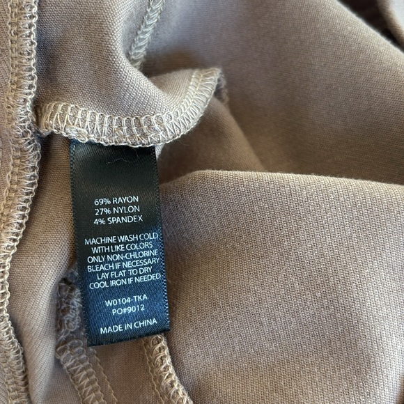 Betabrand Womens Pants Tan Bootcut Pull On Stretch Tan size 2XL - Picture 9 of 9